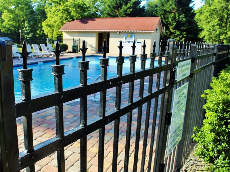 Metal Pool Fence Installation in South Houston, TX