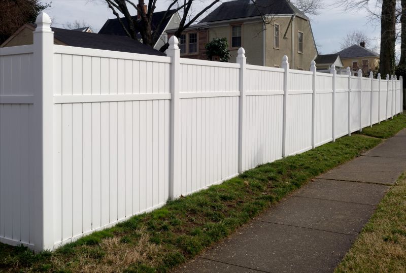 White Pvc Fence Installation in Kansas City, MO